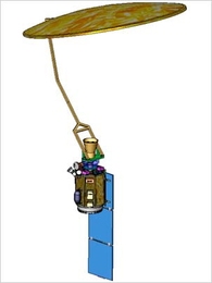 Professor Dara Entekhabi will lead the science team for NASA's Soil Moisture Active-Passive (SMAP) satellite mission, scheduled to launch in December 2012. A 6-meter deployable mesh antenna on the satellite will gather soil moisture and freeze/thaw data across 1,000-kilometer swaths, creating ribbons of measurements around the globe and completing the cycle every few days.