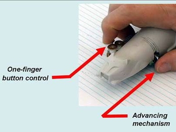 The Braille Pencil, winner of a $7,500 IDEAS award.