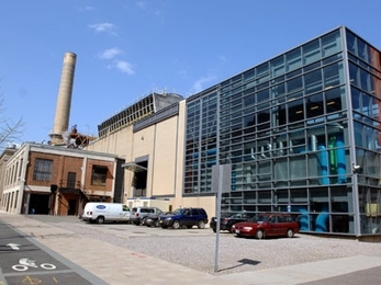 MIT graduate students are working on a thermoelectric system that could make MIT's cogeneration plant even more efficient.