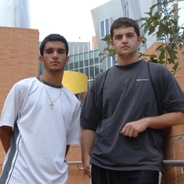 Bruno Piazzarolo, left, and Alban Cobi, are the first graduates of the John D. O'Bryant School of Math &amp; Science, located in the Roxbury section of Boston, to attend MIT in recent memory.