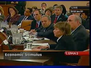 MIT's Maria Zuber testifies before Congress, 1/7/2009.