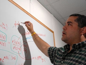 Pedro Torres-Carrasquillo is working on techniques for machine-based identification of dialects in a spoken language.