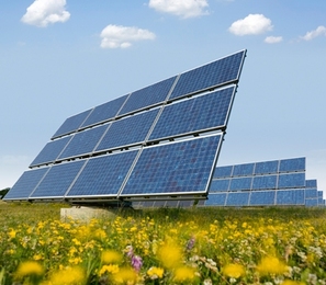 Conventional photovoltaic solar panels are flat, and can be installed horizontally, angled to face the average height of the sun, or mounted on a tracking mechanism.