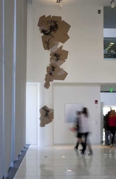 ACT grad student Gina Badger's "Rates of Accumulation" (drawing produced in collaboration with Sarah Dobbins)