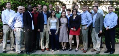 Gordon-MIT ELP staff pose with the 12 graduating GELs (Gordon Engineering Leaders) following the Certificate of Completion ceremony on Friday, May 7.