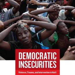 The cover of Erica James's book, “Democratic Insecurities”