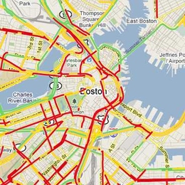 Google Maps currently provides data about traffic conditions, labeling congested routes in red and open ones in green. But those data would be much more accurate and timely if cars themselves acted as sensors. 