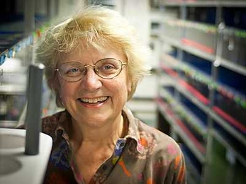 Biology Professor Nancy Hopkins, a member of the David H. Koch Institute for Integrative Cancer Research 