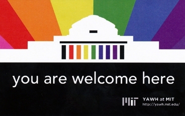 MIT community members are invited to join the Campaign by posting a “You Are Welcome Here” (YAWH) card in their office, living space, or workspace.