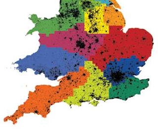 By mining an enormous database of telecommunications data, MIT researchers and colleagues at Cornell and University College London divided Great Britain into regions with strong internal information connections but weaker connections to adjacent regions. In large part, the new partitioning mirrored existing political divisions, but there were notable exceptions near the Welsh border and to the nor...