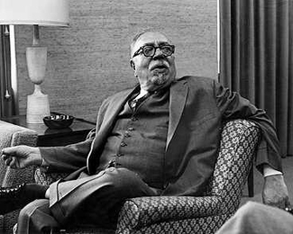 Norbert Wiener, the MIT mathematician best known as the father of cybernetics, whose work had important implications for control theory and signal processing, among other disciplines.