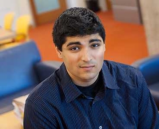 Ankur Moitra, a PhD student in the Computer Science and Artificial Intelligence Laboratory.
