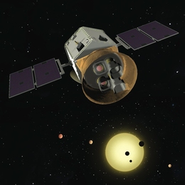 TESS's primary goal would be to identify terrestrial
planets orbiting nearby stars.