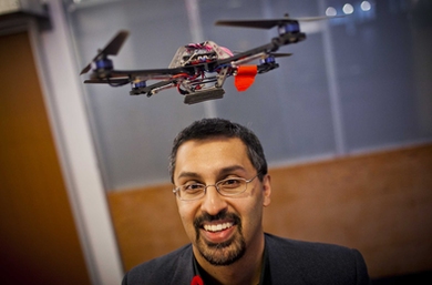 Nicholas Roy, an MIT associate professor of aeronautics and astronautics