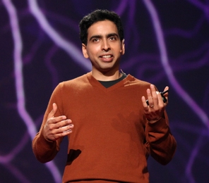 Sal Khan speaks at TED 2011. Khan, an MIT alumnus, will deliver the 2012 Commencement address on June 8.