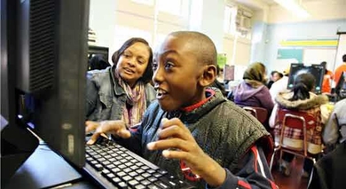 Founded in 1999 by Elisabeth Stock (’90, MCP’95, SM’95) and Dan Dolgin, a lawyer and private investor, CFY is a national education nonprofit that helps students in low-income communities, together with their teachers and families, harness the power of digital learning to improve educational outcomes. 