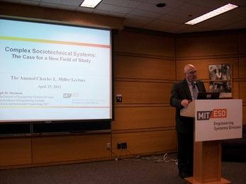 Professor Joseph Sussman presents the 2012 Charles L. Miller Lecture.
