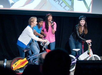 Course 2.00b (Toy Product Design) students participate in the PLAYsentations on May 15.