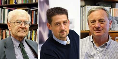 From left to right: Michael Driscoll, Emilio Baglietto, Michael Golay.