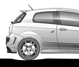 When the tires of a car or truck roll over a roadway, the maximum pavement deflection is just behind the path of travel. This has the effect of making the vehicle’s tires roll continuously up a slight slope (exaggerated in this illustration), increasing the vehicle's fuel consumption.
