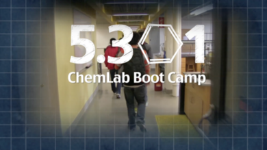Title slide from the new ChemLab Boot Camp video series.