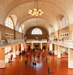 The Great Hall, Ellis Island, New York 