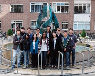 The MIT cohort currently participating in the Cambridge-MIT Exchange at the University of Cambridge.