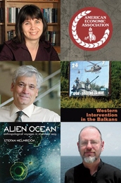 Anna Mikusheva, Castle Krob Career Development Assistant Professor of Economics; Roger Petersen, Sloan Professor of Political Science; Stefan Helmreich, Professor of Anthropology

