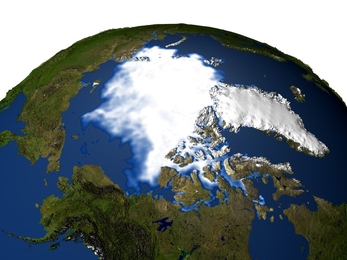 The extent of seasonal sea ice in the Arctic depends in part on regional winds and ocean currents, according to a new MIT study.