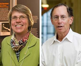 Sallie 'Penny' Chisholm, left, and Robert Langer, right.