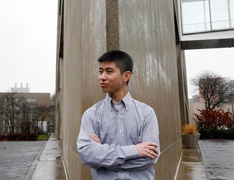 'I think about this rare opportunity I have, to come to MIT to study, and I think I should cherish it and make the most of it,' Eric Trac says.