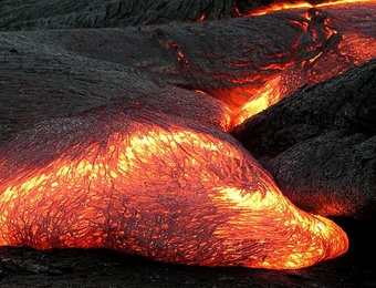 Photo of lava