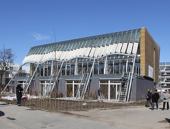 The Soft House, an innovative work/live row housing project, is demonstrating novel concepts in energy and architecture at the International Building Exhibition in Hamburg, Germany.