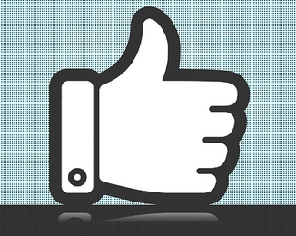 Illustration of a thumbs up icon