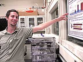 Sam Crawford explains his groundbreaking research into controlling nanowire growth in the Laboratory for Nanophotonics and Electronics at MIT.