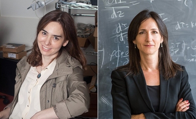 From left: Dina Katabi and Sara Seager