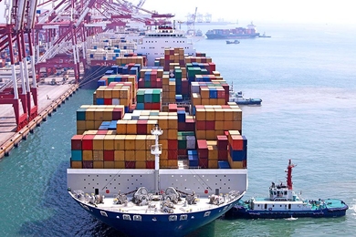 Container ship