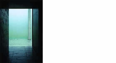 Threshold.  Mt. Rokko Chapel, Kobe, Japan, July 1990.