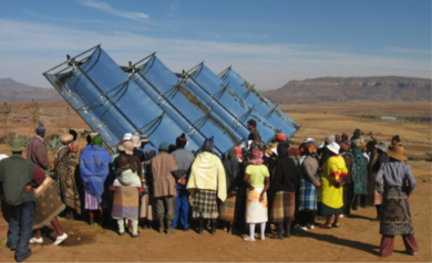 STG International harnesses solar energy for micro-grid in rural Lesotho.