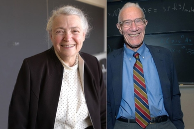 Mildred Dresselhaus and Robert Solow