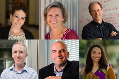 Christine Ortiz, Leslie Kolodziejski, David Hardt, Eboney Hearn, Forest White, and Patrick Doyle