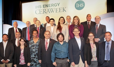 MIT faculty, students, and alumni at IHS Energy CERAWeek