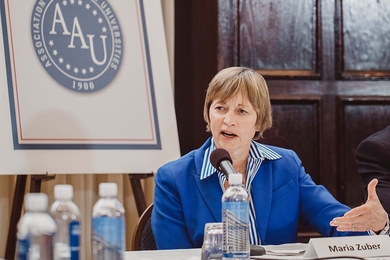 MIT Vice President for Research Maria Zuber