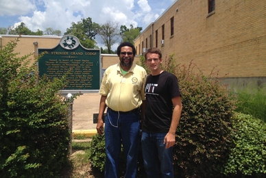 Grant Williams and Mr. Figgers at One Voice Mississippi