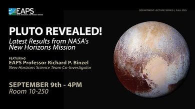 Pluto Revealed: Richard Binzel on New Horizons at MIT
