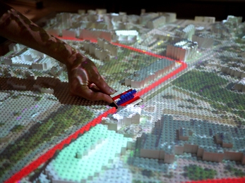 Bus rapid transit placement at the neighborhood-scale CityScope model