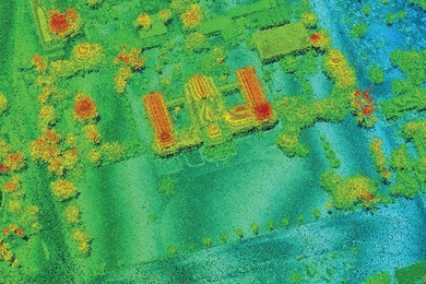 This image of the National Palace in Haiti is one of many Airborne Ladar Imaging Research Testbed (ALIRT) images taken just after the 2010 earthquake devastated parts of the island. 