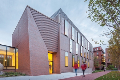 A renovation of Harvard’s Tozzer Anthropology Building features a novel approach to digital masonry design from Sheila Kennedy, professor of the practice in MIT’s Department of Architecture, and her firm, Kennedy and Violich Architecture. 