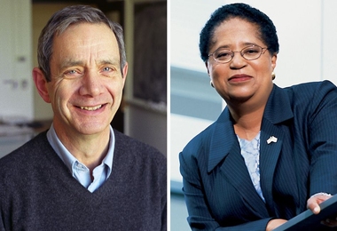 Michael Artin and Shirley Ann Jackson