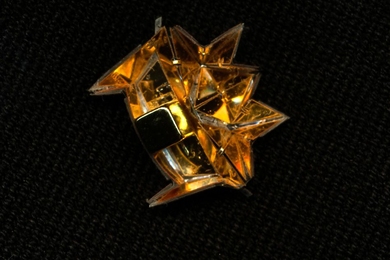 This self-folding microbot was among the many innovations that emerged from CSAIL in 2015.